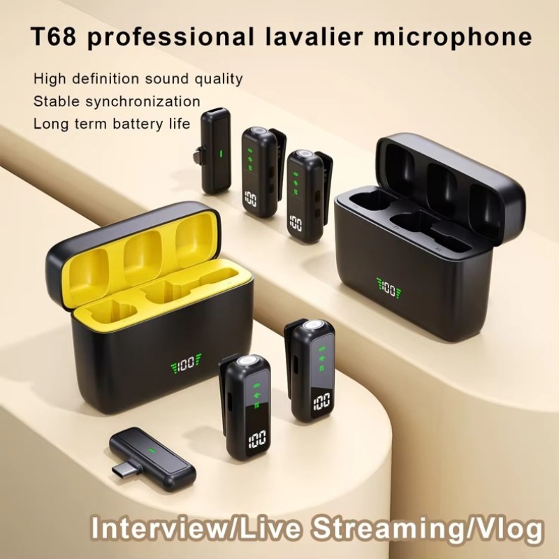Video Gaming & Esports Usd Acc - Draadloze Lavalier-microfoon Audio Video-opname Draagbare mini-microfoon