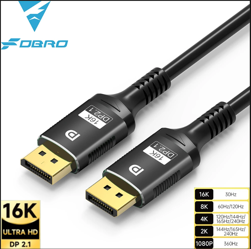 Gaming Speaker 2.1 - 16K Dp 2.1 8K @ 120Hz
