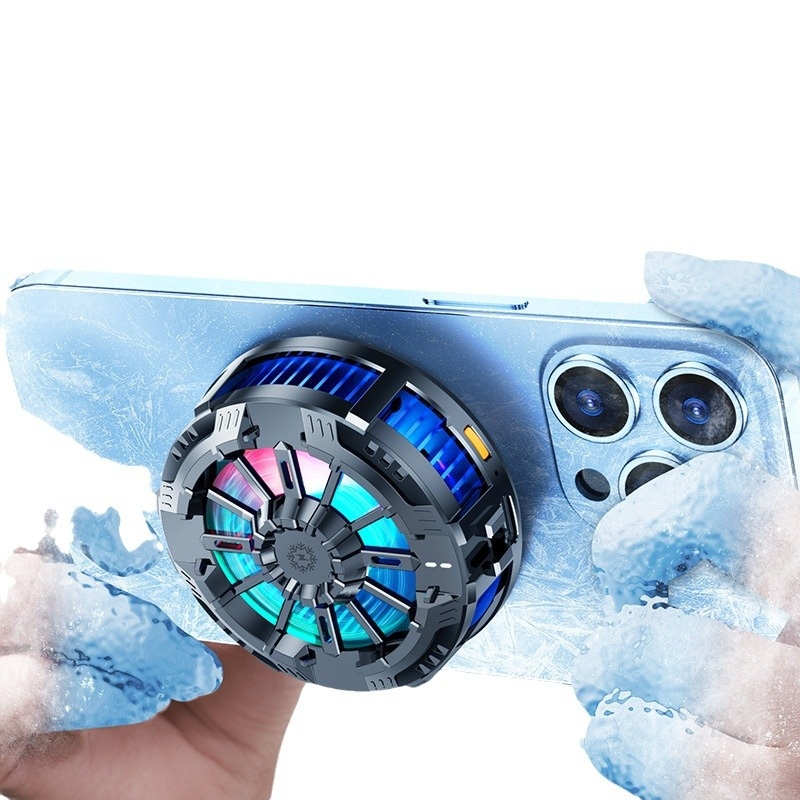Esports Gaming Phone - Magnetische Rgb-telefoonkoeler Snelle koeling Bedraad voor