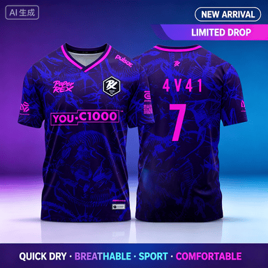 Esports Gaming Team - 26_27 Paper Rex Valorant T-shirts Heren