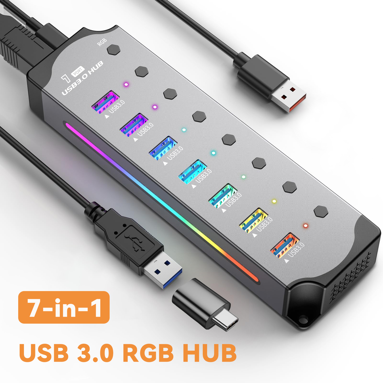 Esports Gaming Splitter - USB 3.0 Hub Hoge Snelheid USB
