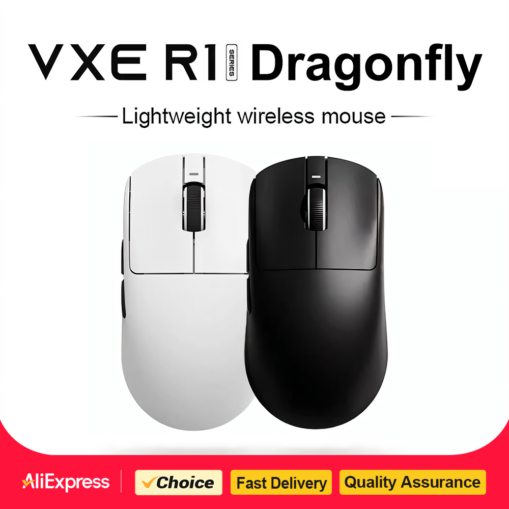 Esports Gaming Mouse Wireless - ATK VXE Dragonfly R1 Pro MAX