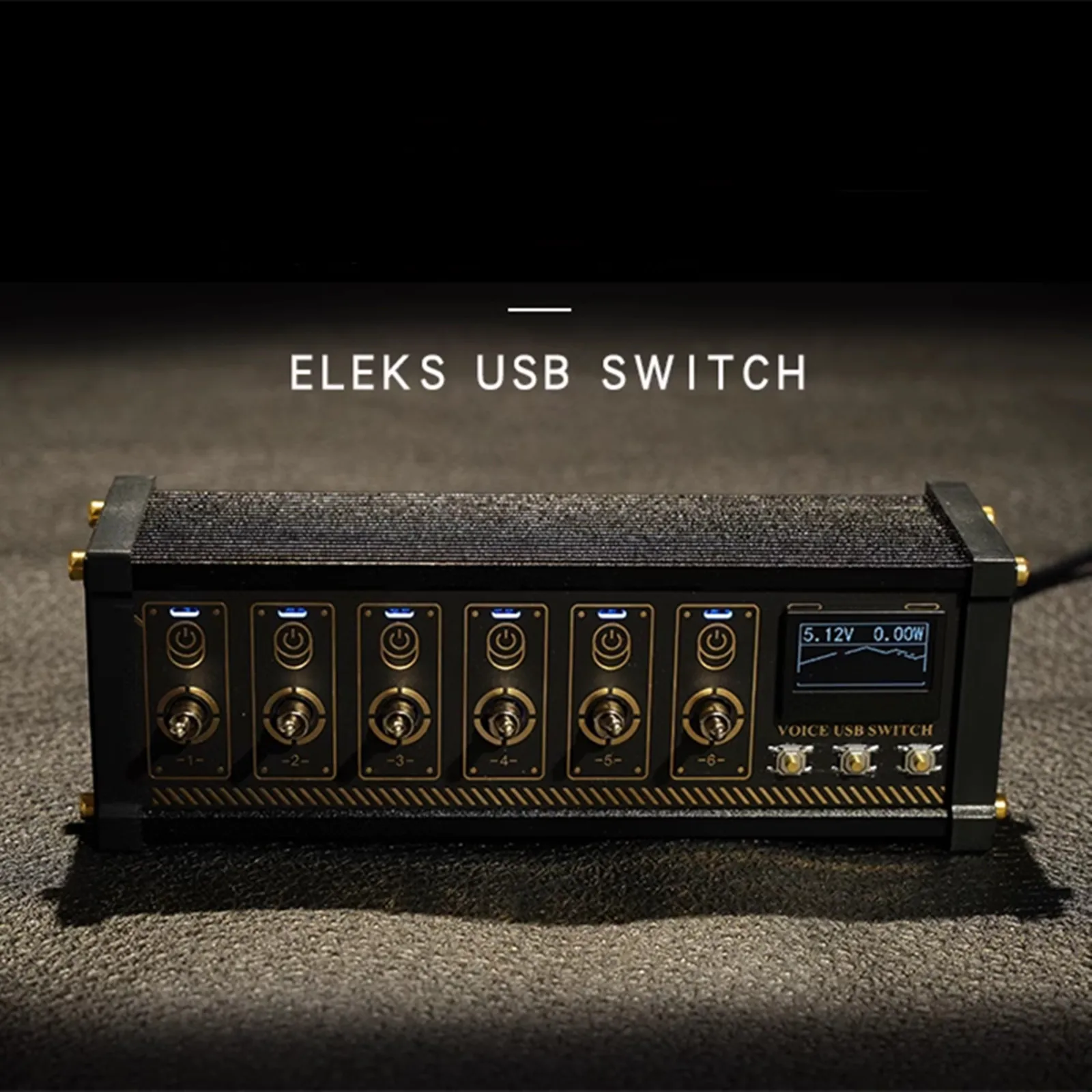 Esports Gaming Trophy - Cyberpunk NK5 USB-schakelaaraansluiting Retro onafhankelijke bediening