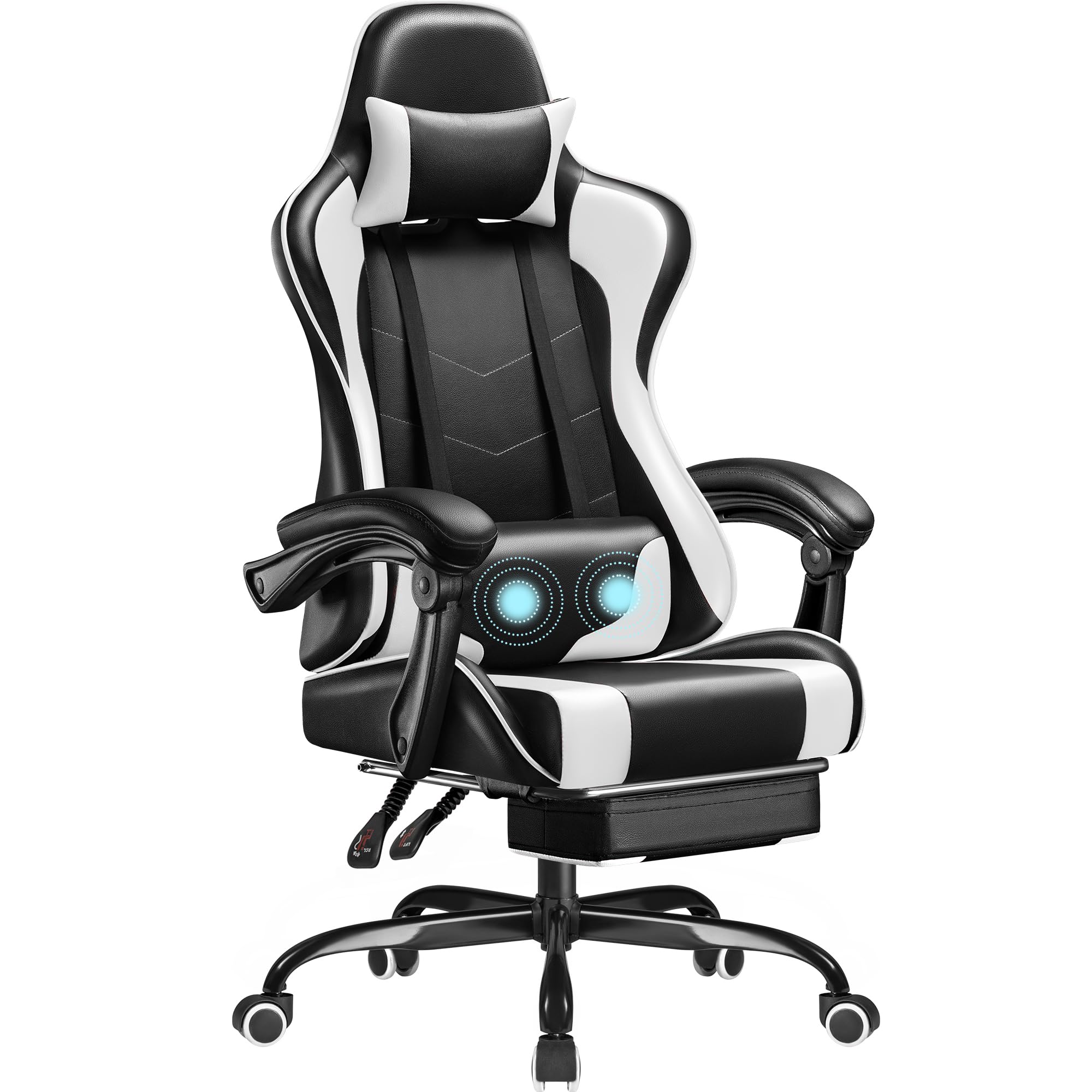 Video Gaming & Esports Usd Acc - Gamingstoel, videogame stoel met voetensteun en