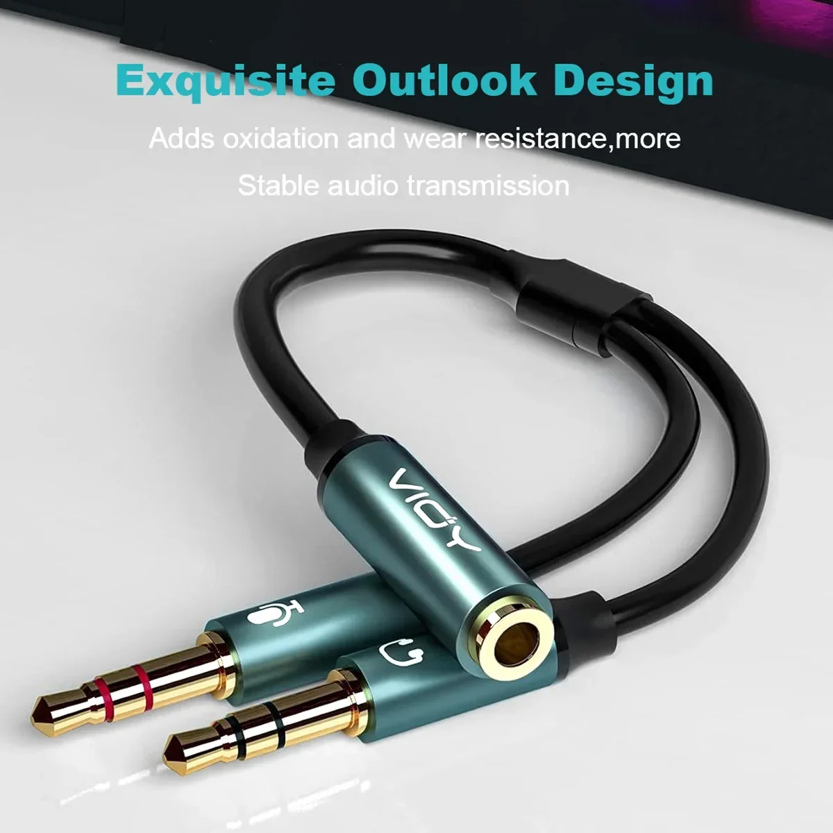 Hoofdtelefoon Splitter voor Co - Esports Gaming Splitter recensie en prijs