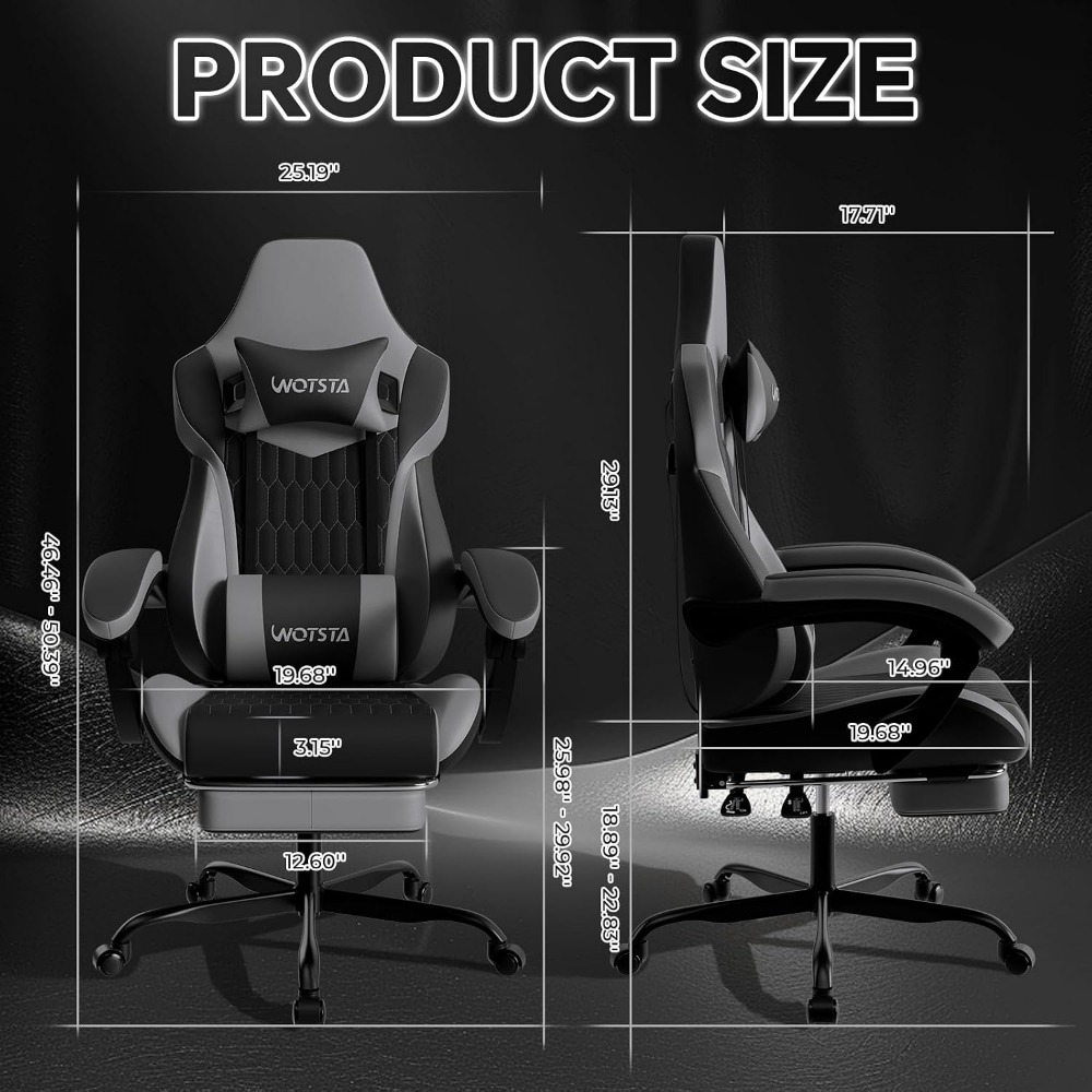 Ergonomische PVC lederen gamin - Video Gaming & Esports Usd Acc recensie en prijs