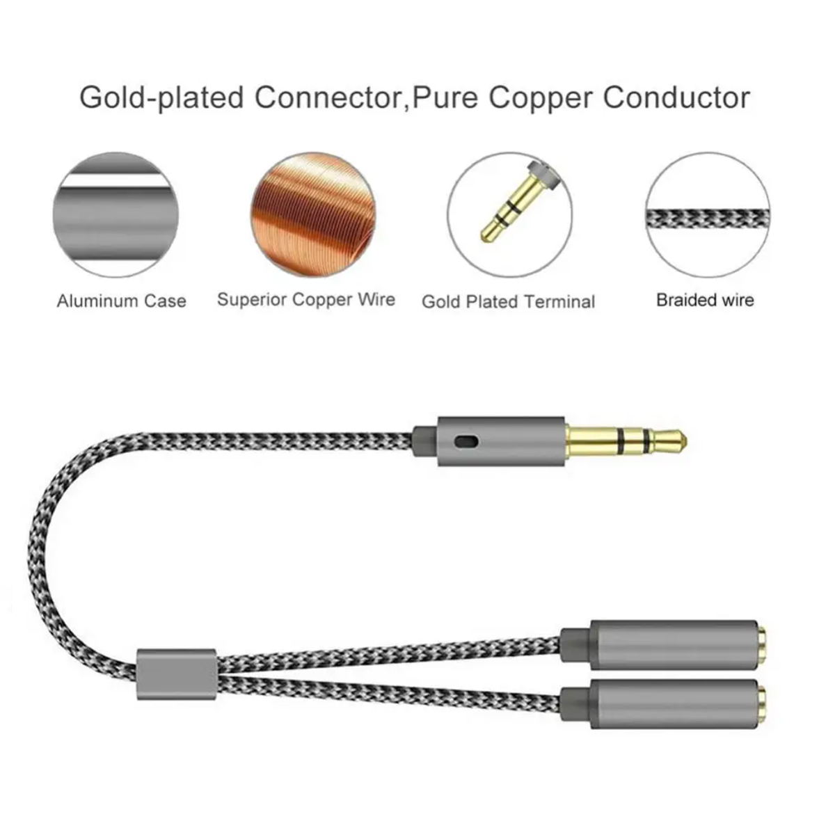 Headset-splitter 3,5 mm audio  - Esports Gaming Splitter recensie en prijs