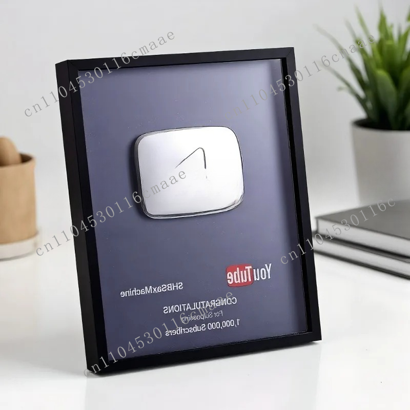 Aangepaste YouTube Play Button - Esports Gaming Trophy recensie en prijs