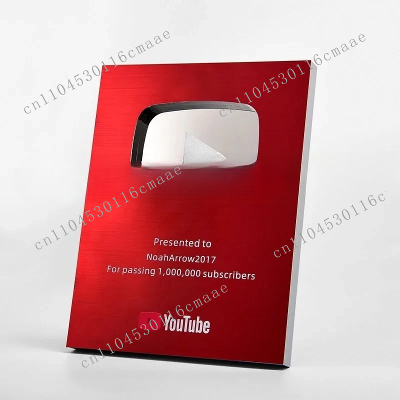 Aangepaste YouTube Play Button - Esports Gaming Trophy recensie en prijs