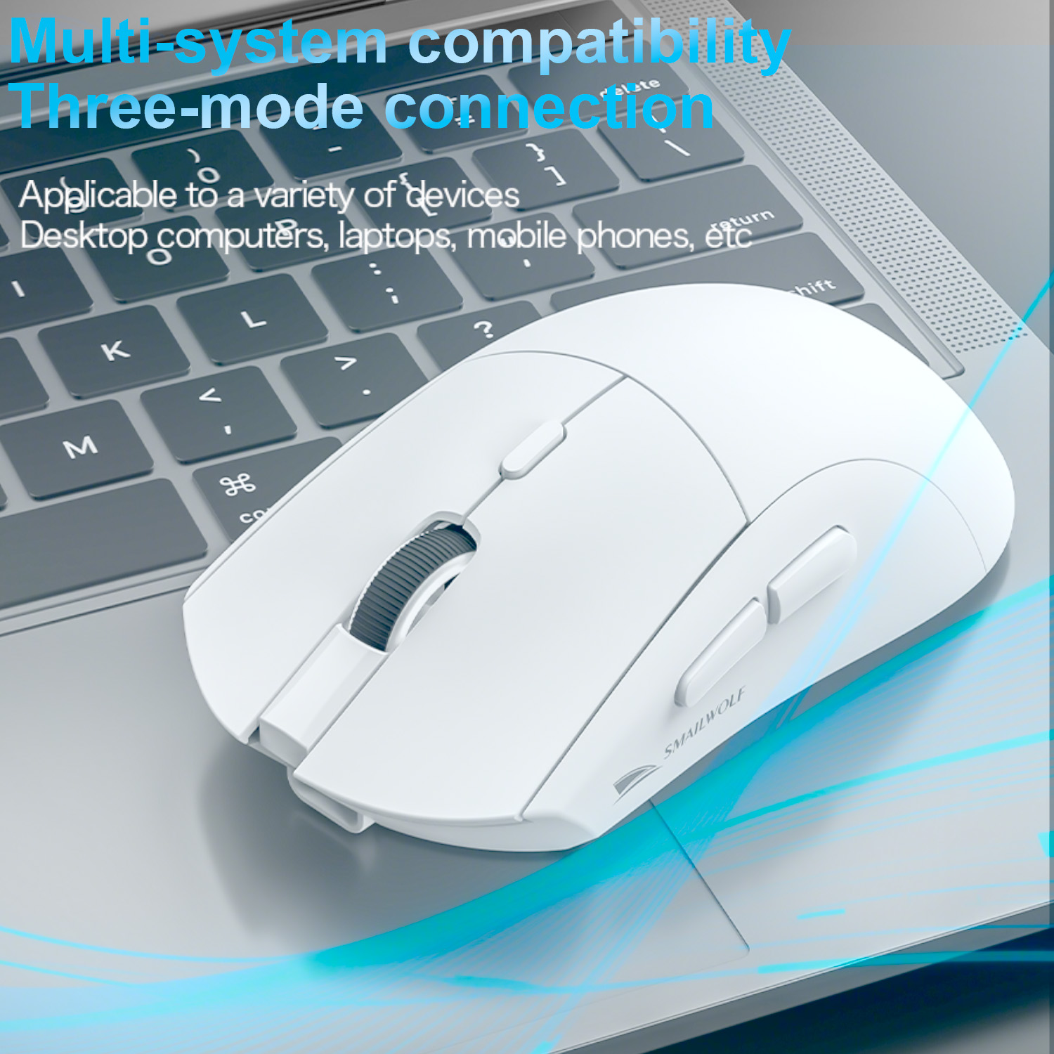 SMAILWOLF RS7 Bluetooth draadl - Esports Gaming Mouse Wireless recensie en prijs