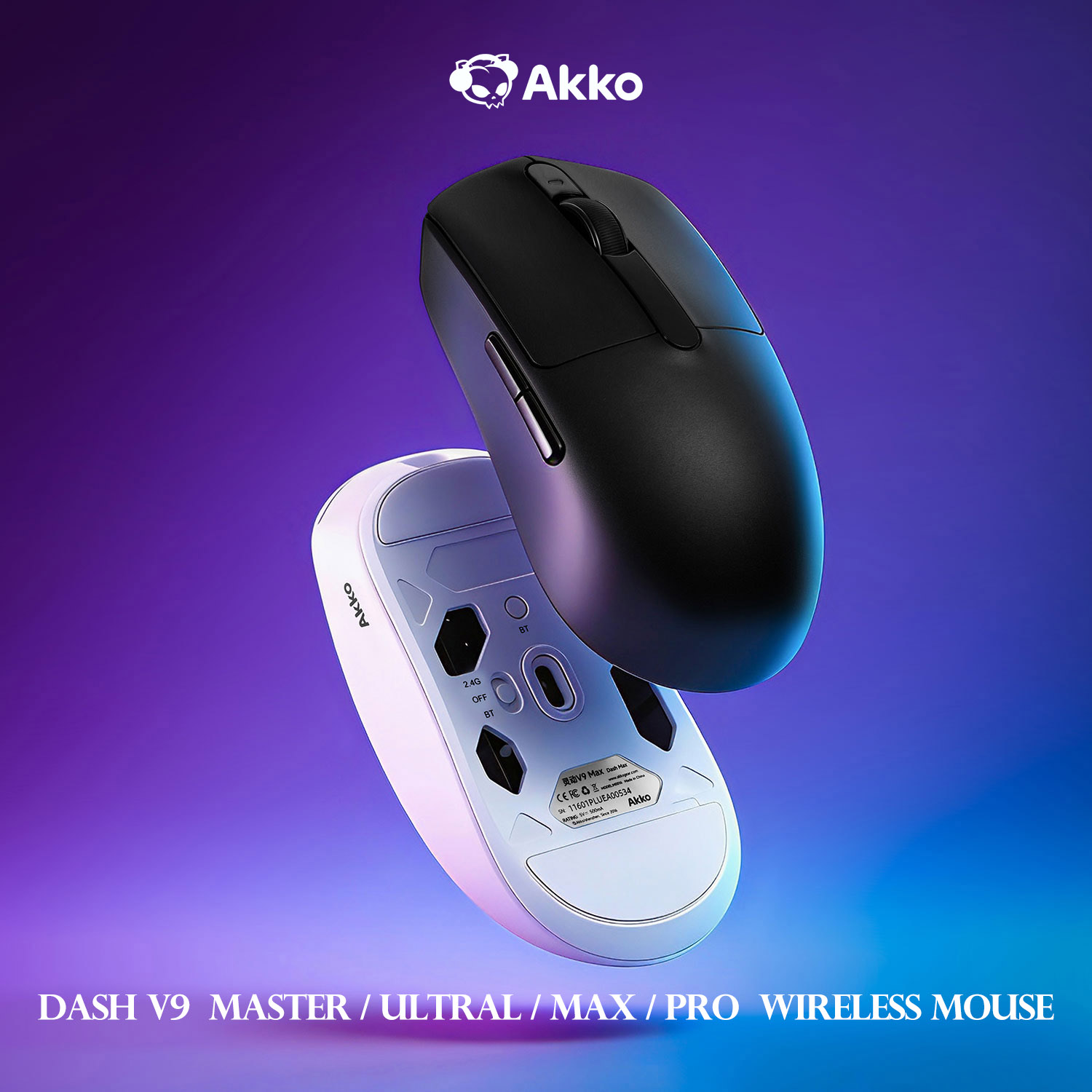 Akko Dash V9 draadloze muis PA - Esports Gaming Mouse Wireless recensie en prijs