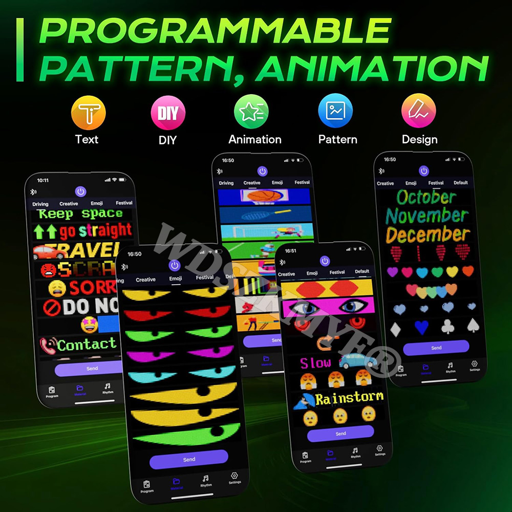 App DIY LED Ogen Teken Matrix  - Esports Gaming App recensie en prijs