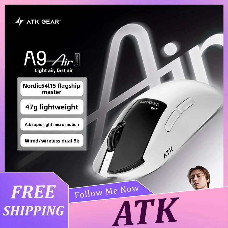 ATK A9 Air Ultimate Gaming Mou - Ultimate Esports Gaming recensie en prijs
