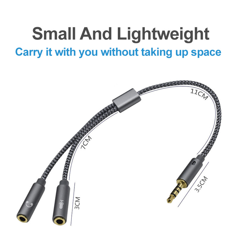 Headset Splitter 3,5 mm audio  - Esports Gaming Splitter recensie en prijs