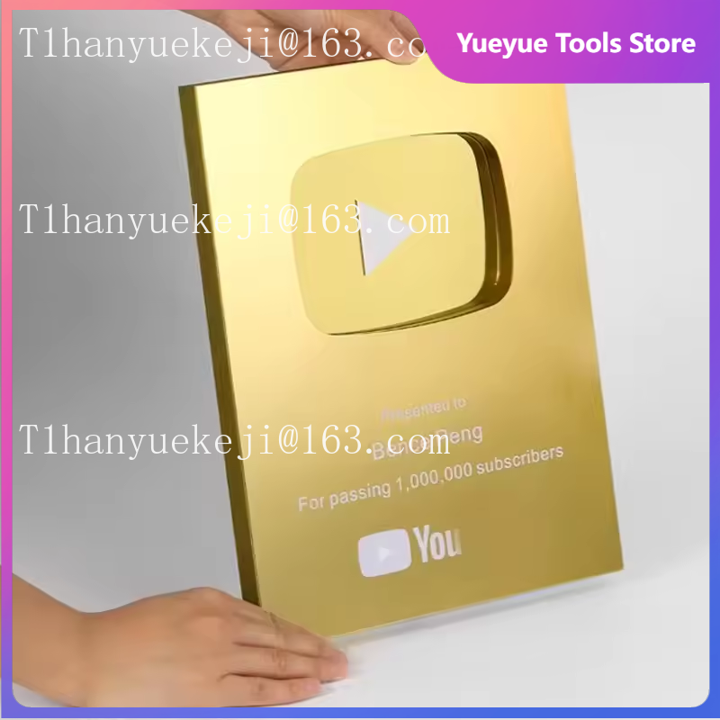 Op maat gemaakte YouTube Play  - Esports Gaming Trophy recensie en prijs