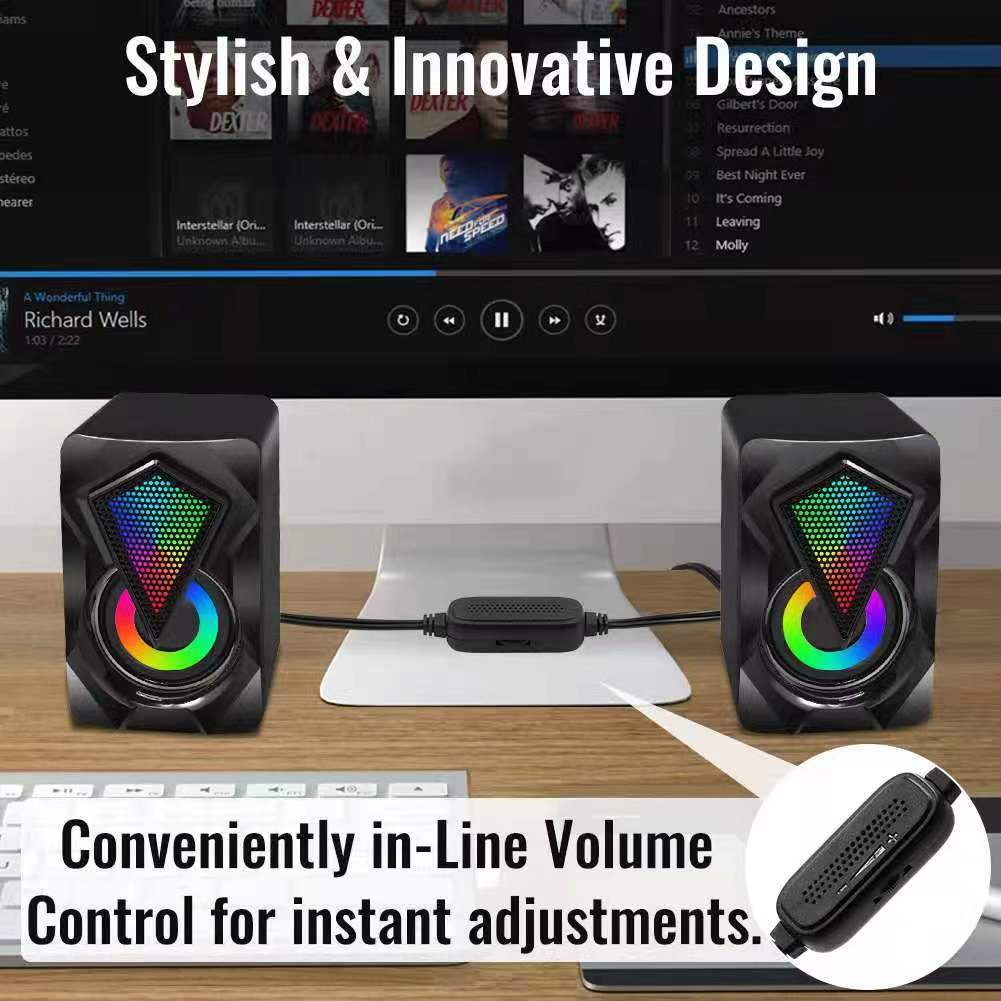 RGB-verlichting Computerluidsp - Gaming Speaker 2.1 recensie en prijs