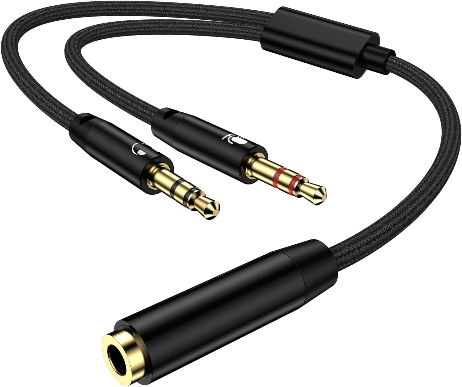 3,5 mm hoofdtelefoon microfoon - Esports Gaming Splitter recensie en prijs